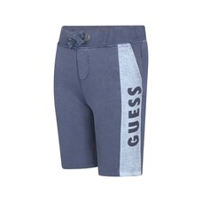 Guess Guess Boys Blue Shorts With Side Logo - 12 MONTHS