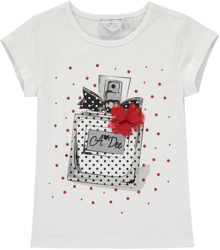 ADee Adena White Perfume T-Shirt