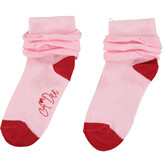 ADee Erin Pink Fairy Frill Ankle Sock