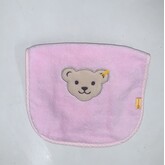Steiff Bear Bib - Pink