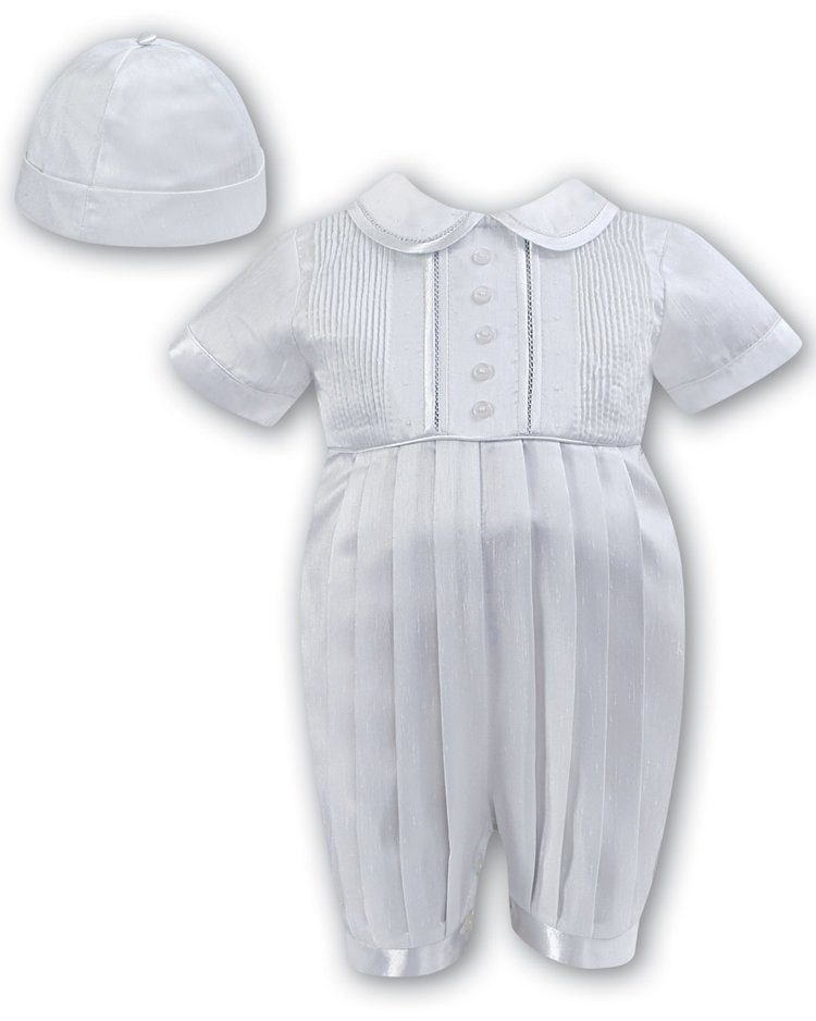 Sarah Louise Sarah louise 2209 ceremonial romper & hat