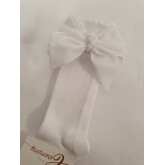 JC Socks Double Velvet Bow 57600