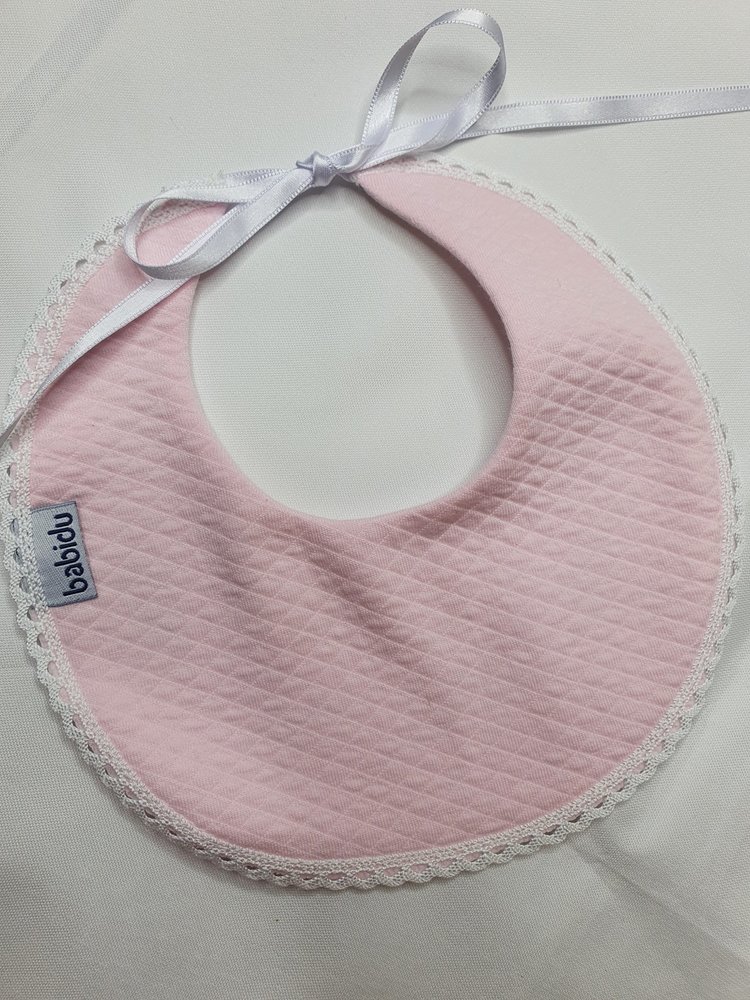 Babidu Babidu Pink Frill Round Bin