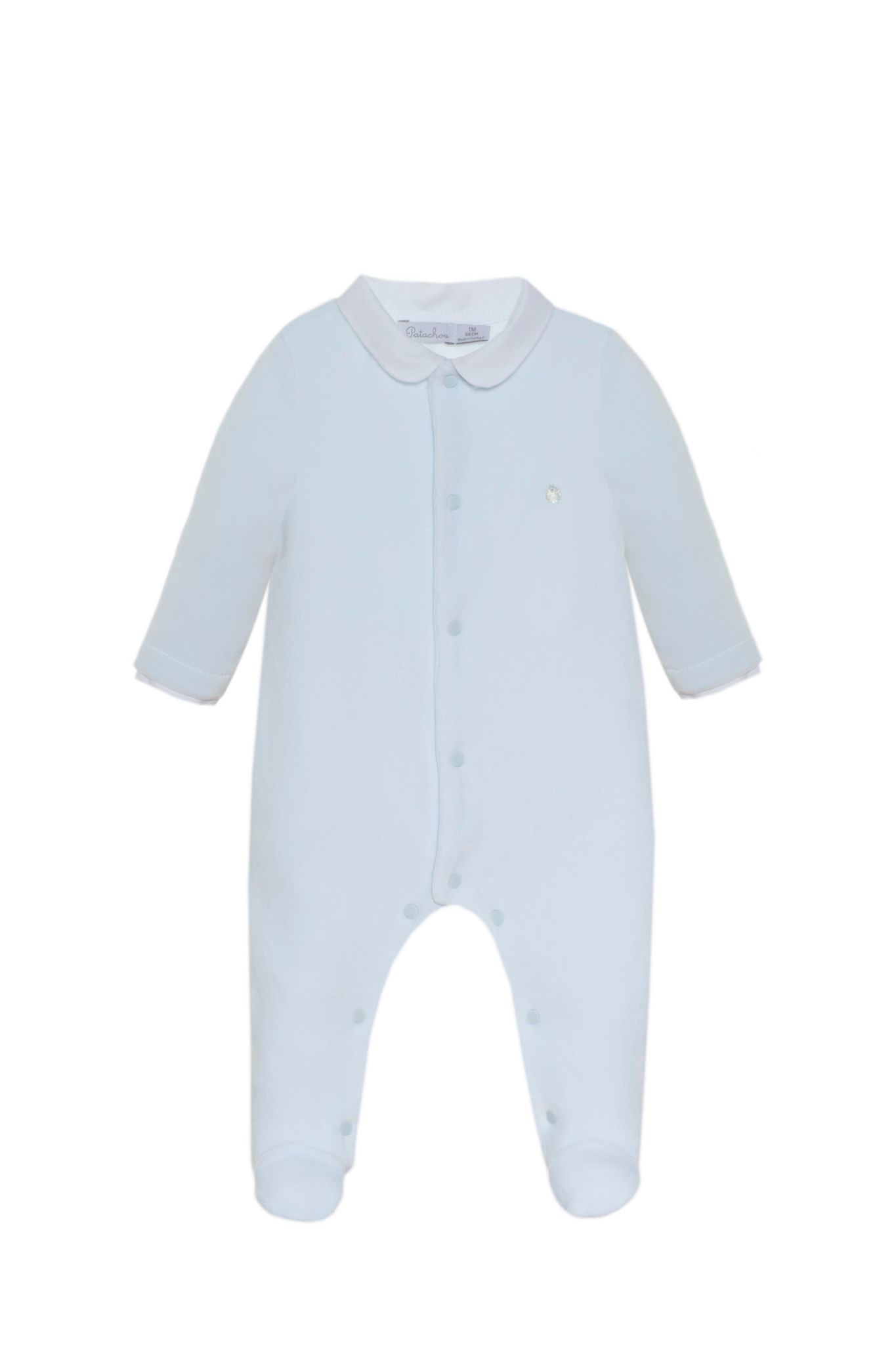 velour babygrow