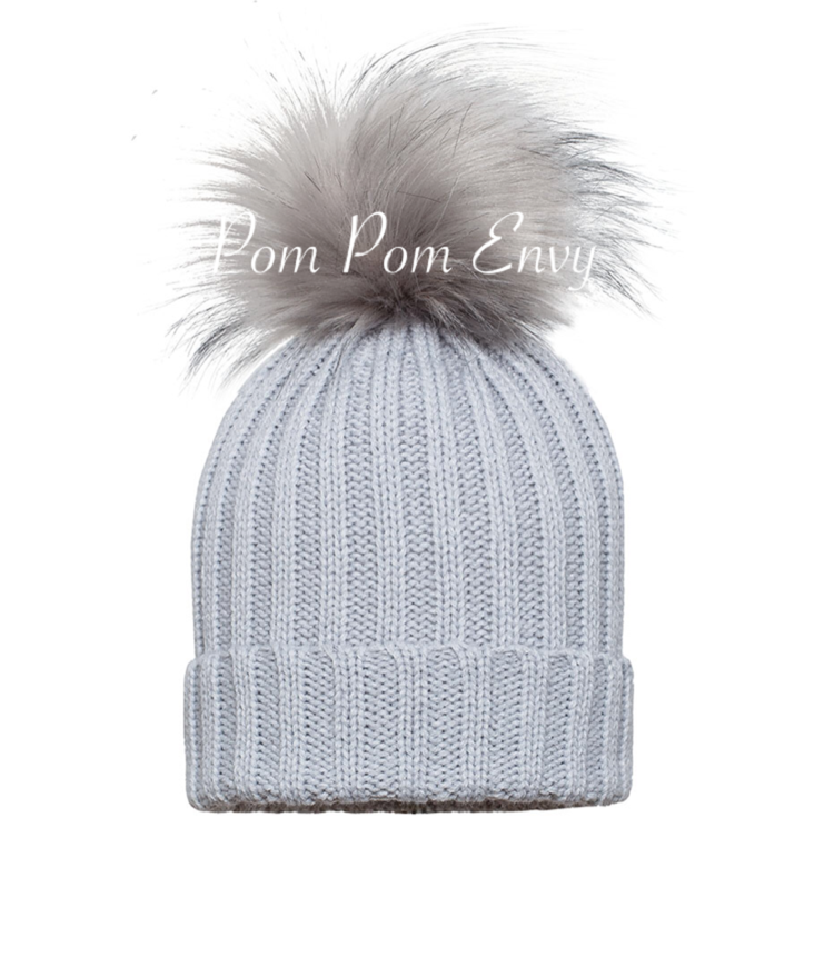 Pom Pom Envy POM POM ENVY SINGLE GREY HAT