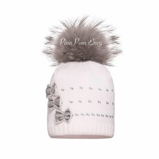 Pom Pom Envy POM POM ENVY TRIPLE BOW PINK