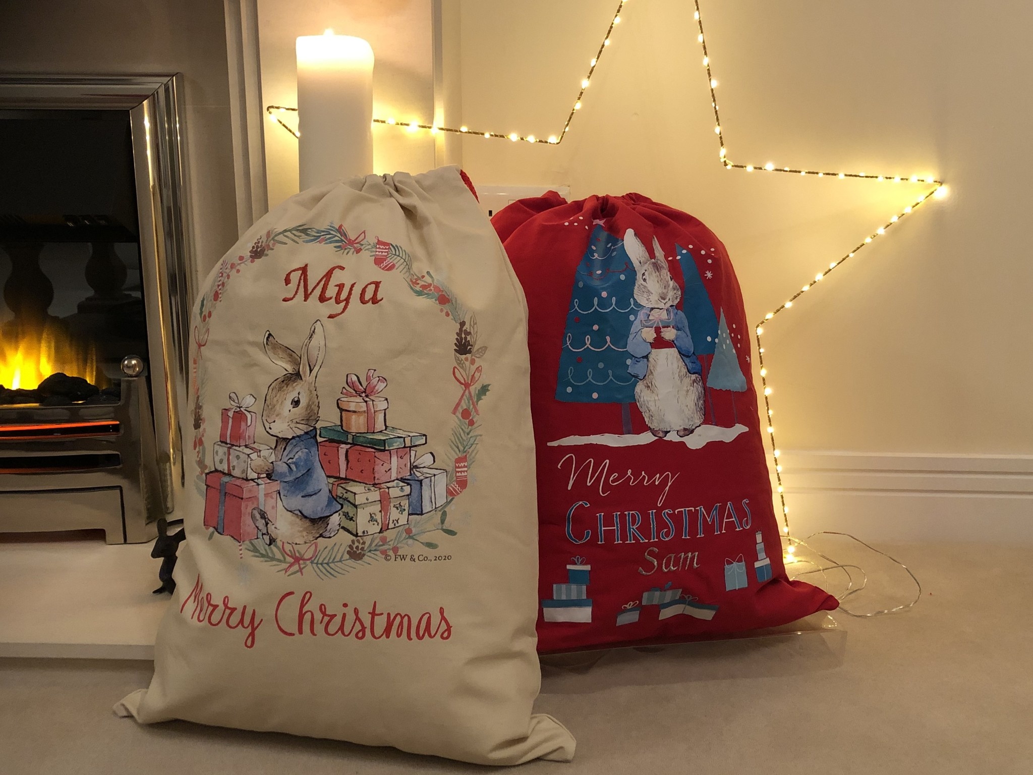 Peter rabbit christmas sack Clearance