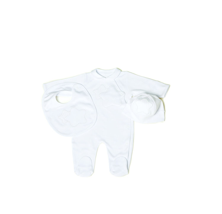 Little Lads & Ladies Double Star White LL01