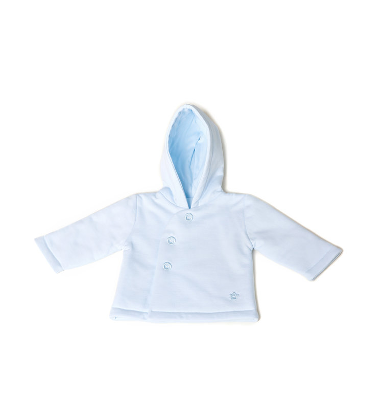 Little Lads & Ladies Blue Pram Jacket LL06