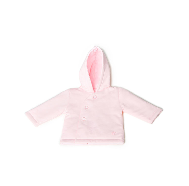 Little Lads & Ladies Pink Pram Jacket LL06