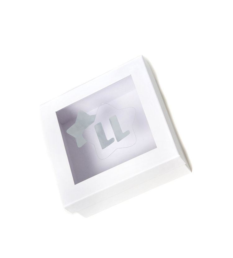 Little Lads & Ladies Single White Bottom Star LL02