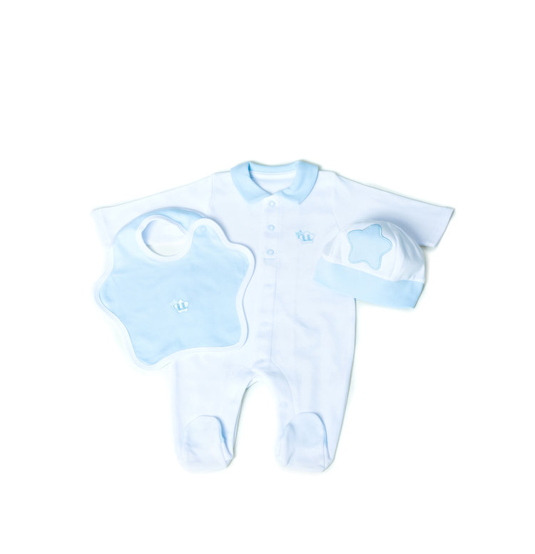 Little Lads & Ladies Single Blue Bottom Star LL02