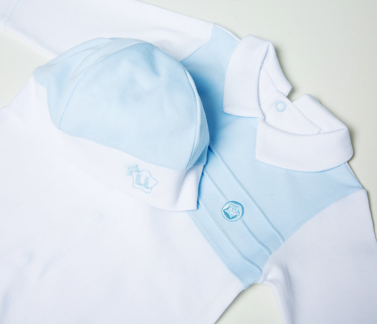 Little Lads & Ladies Little Lads & Ladies Classic Blue Baby Set - LL04