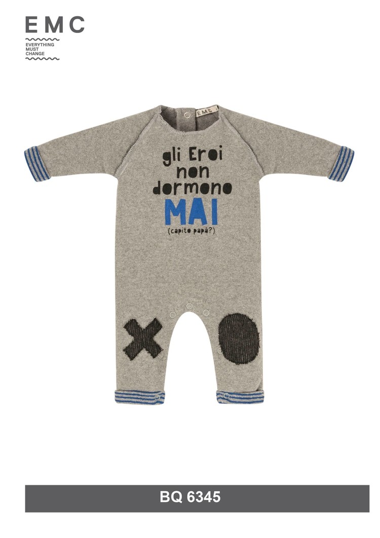 EMC EMC Grey Romper