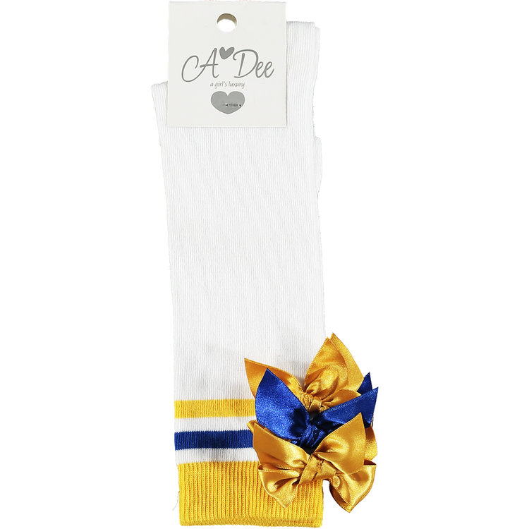 ADee Adee Leslie Ribbon Bow Knee High Sock