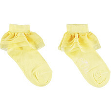 ADee ADee Osaka Frilly Ankle Socks Lemon Cake
