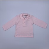 Piruleta Piruleta Pale Pink Button Front Top