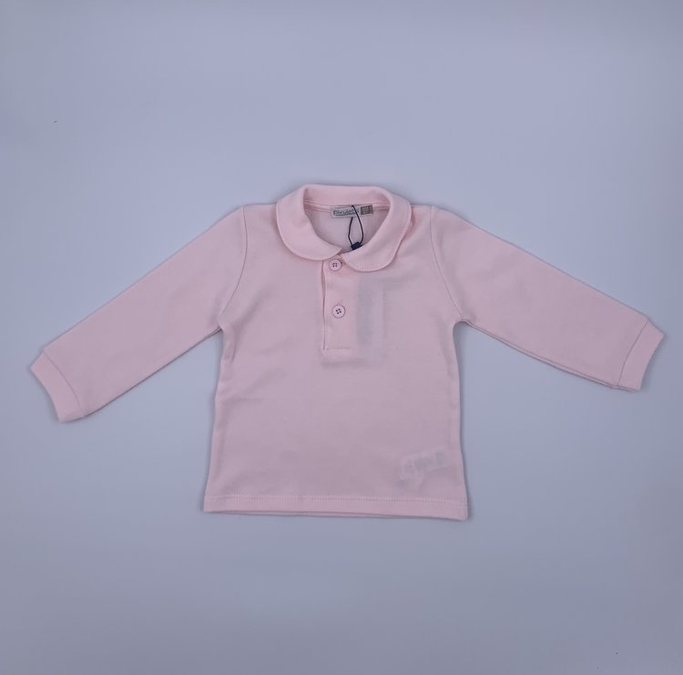 Piruleta Piruleta Pale Pink Button Front Top