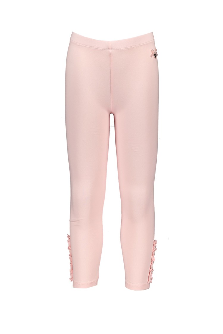 LeChic Le Chic Ruffle & Pearl Pink Legging - AGE 8-10