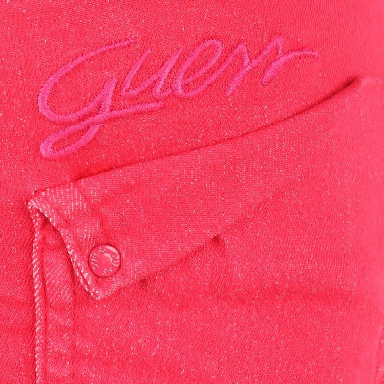 Guess GUESS Girls Hot Pink Denim Shorts S21 - AGE 5