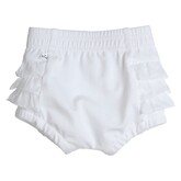 Gymp GYMP - WHITE FRILL BLOOMER - 1269 S21 -9 MONTHS