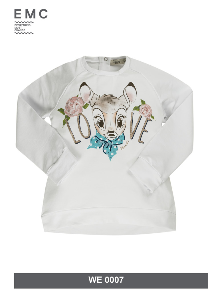 EMC EMC BAMBI LOVE SWEATSHIRT S21