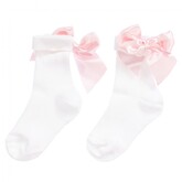 Pretty Originals Pretty Originals Pink Bow Ankle Sock