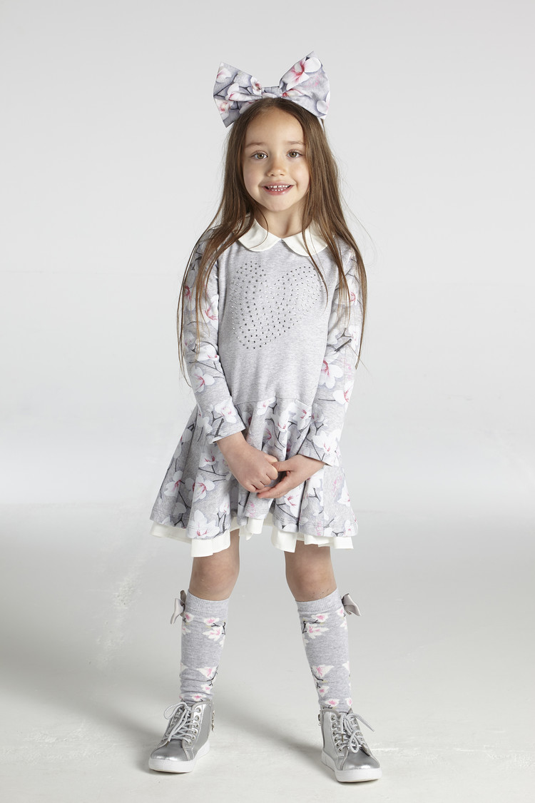 ADee Princess Sleeve Dress With Collar - AGE 6
