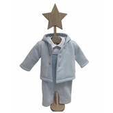Little Lads & Ladies Blue Pram Jacket LL06