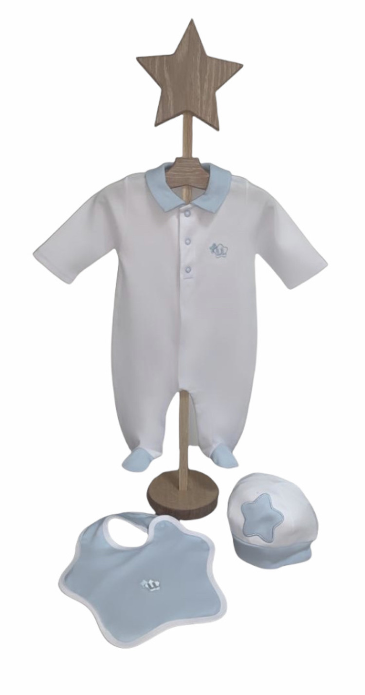 Little Lads & Ladies Single Blue Bottom Star LL02