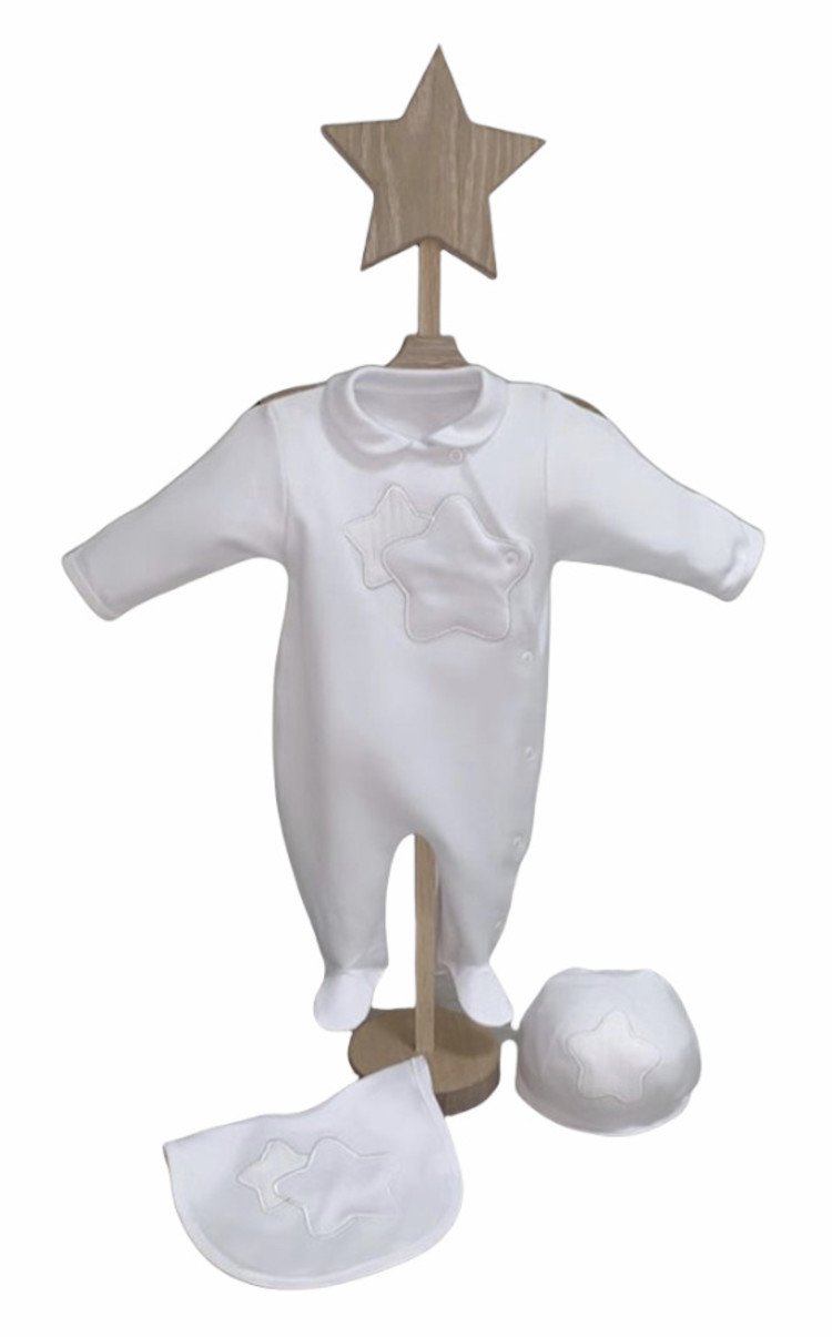 Little Lads & Ladies Double Star White LL01