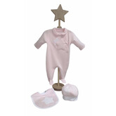 Little Lads & Ladies Double Star Pale Pink LL01