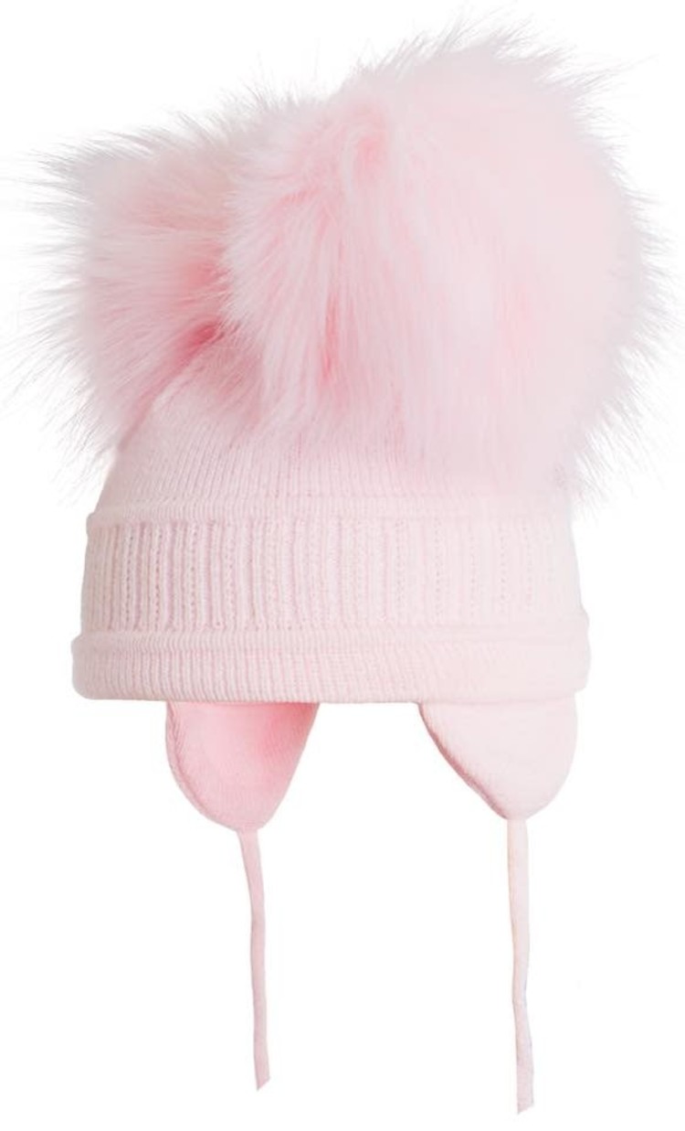 Satila Satila Tindra Double Pom Pom Hat - Pink