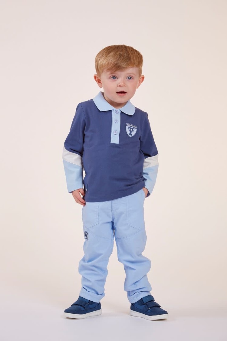 Mitch and Son Mitch & Son Preston Diagonal Sleeve Top - 6 MONTHS