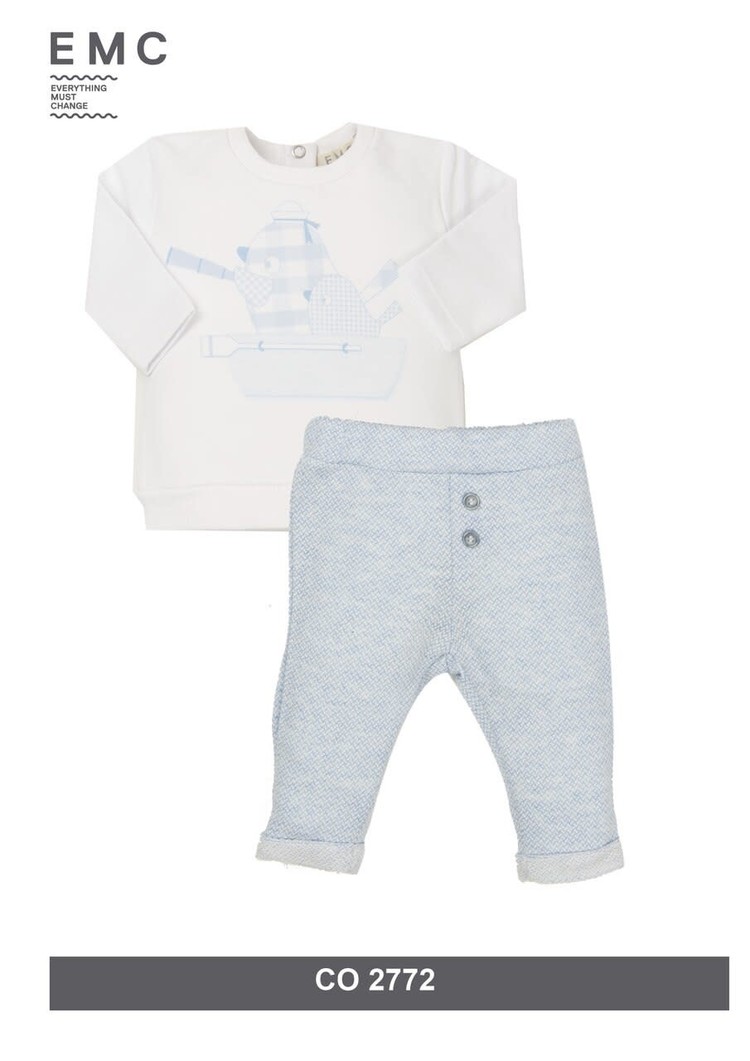 EMC EMC - WHITE/ BLUE SET - CO2772 S21 - 3 MONTHS