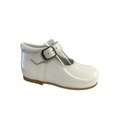 Andanines Andanines White Patent Shoe - 201824 - SIZE 21