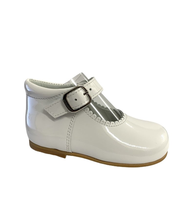 Andanines Andanines White Patent Shoe - 201824 - SIZE 21