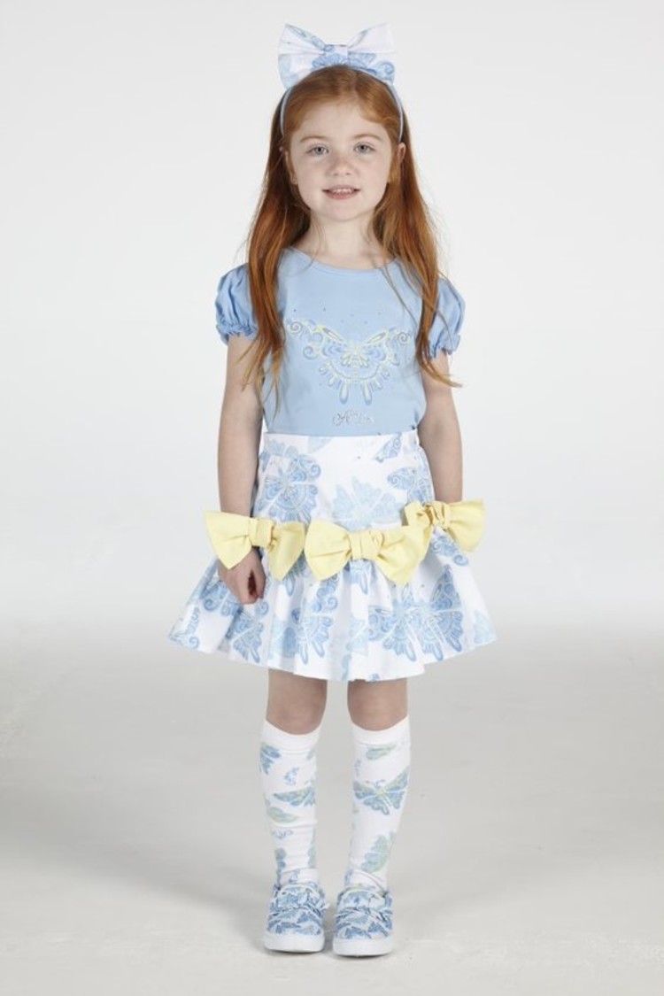 ADee ADee Jacklyn Butterfly Print Skirt - SS22