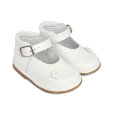 Fofito Fofito Ella White Patent Shoe