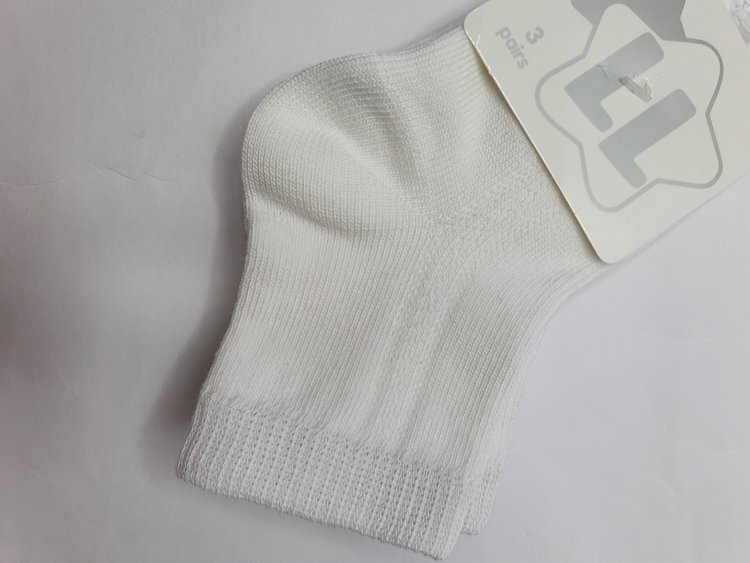 Little Lads Little Lads Cable 3 Pack Socks