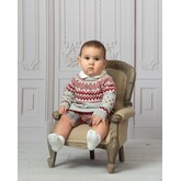 Caramelo AW22 Fairisle Baby Short Set - 1013100