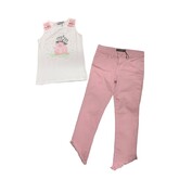 A'Dee Top / Guess Jeans Set - AGE 8