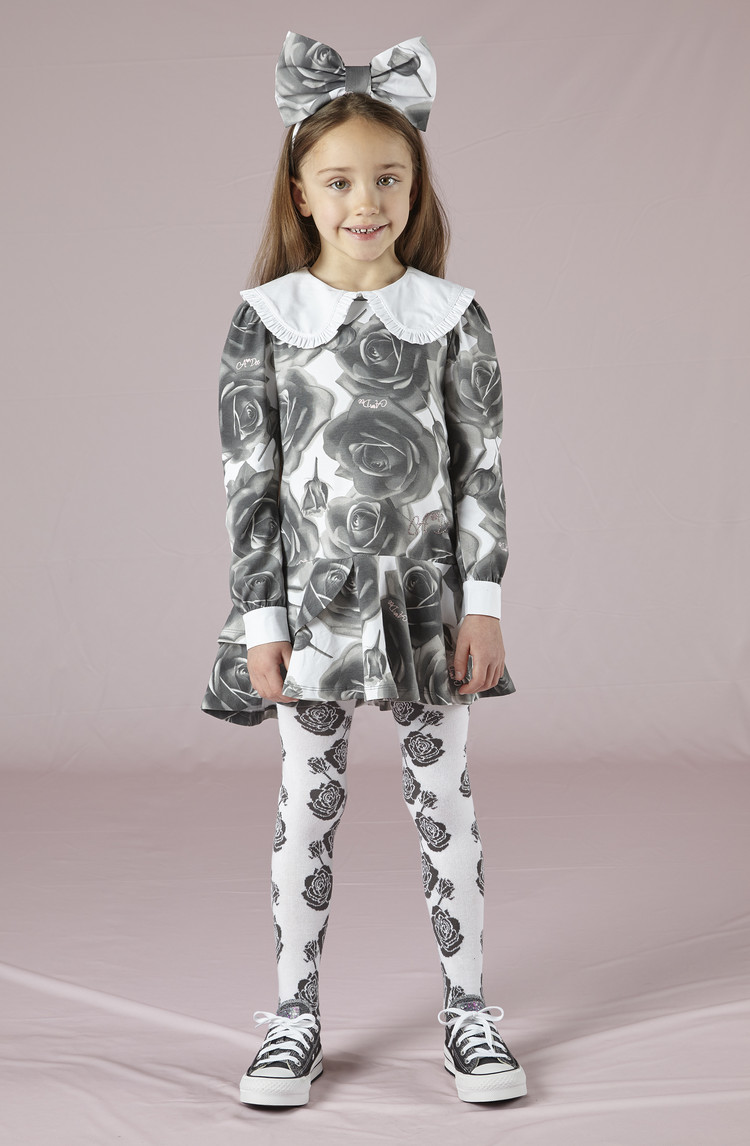 ADee ADee AW22 Trudy Rose Print Dress - AGE 10