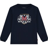Mitch and Son Mitch & Son AW22 Frank College Top - 12 MONTHS