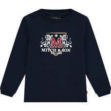 Mitch and Son Mitch & Son AW22 Frank College Top - 12 MONTHS