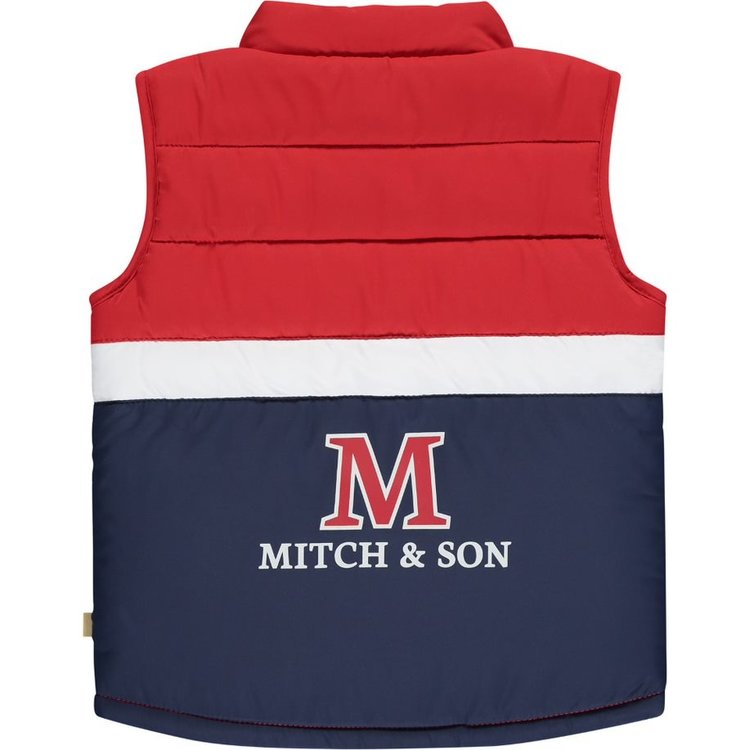 Mitch and Son Mitch & Son AW22 Fredrick Colour Block Gilet - 12 MONTHS