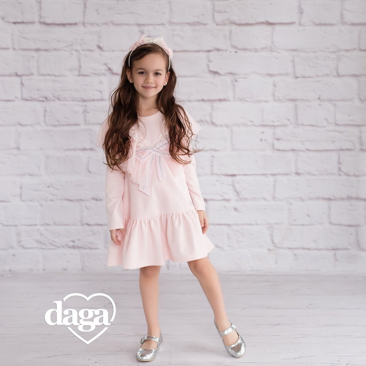 DAGA Daga AW22 Bow Dress - M9139 8 YEARS