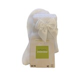 Pocholo Satin Bow Ankle Socks