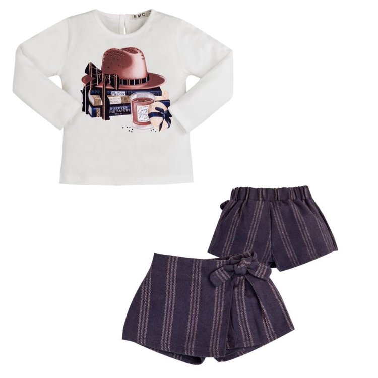 EMC EMC AW22 Girls Skort Set - BX2000