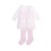 Tutto Piccolo Tutto Piccolo AW22 Dungaree Set with Tights - 4418 4 YEARS